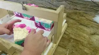 Soap Cake Cutter Demo