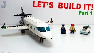 LEGO City 2026 Airport With Airplane 60502 Unboxing & Build Part 1