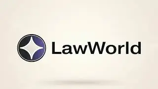 Law World Logo Animation