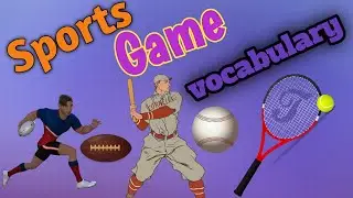Sports & games | names of sports for kids in english | English vocabulary | | kids English