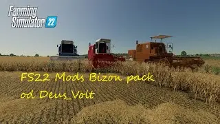 FS22 Mods Bizon pack od Deus Volt