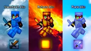 TOP 3 *BEST* [16x] Texture Pack For PVP in MCPE/MCBE 1.18-1.21+