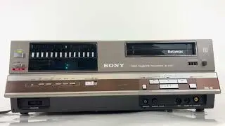 Sony SL-5010 Betamax Video Cassette Recorder VCR | Untested