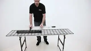 T Shaped Leg Kit for Two Sided Grid Wall Display - Instruction Video