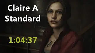 Resident Evil 2 Remake - Claire A Speedrun - 1:04:37
