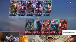 NABRAK PARTY AN INAYA VS LANCELOT JUNGLER FERXIIC 🔥 BARENG REZZZ LAPU-LAPU EXP 🎮 PUSH RANK 