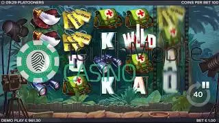 Platooners Slot Gameplay - Touch Mobile Casino