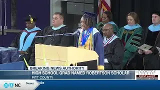 D.H Conley graduate earns prestigious Robertson Scholarship