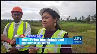 Sod Turned For $200M Extension At J C  Chandisingh Secondary School
