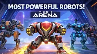 Most powerful robots in mech 🔥 #mecharena #gaming #viral 