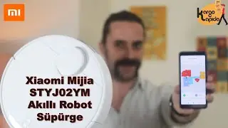 Xiaomi Mijia Vacuum Mop Pro (STYJ02YM) 2'si 1 Arada Süpürme ve Silme Yapan Akıllı Temizlik Robotu !