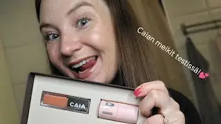 Caian tuotteita kokeilussa ja joulukuulumisia!🤗🤶❤️