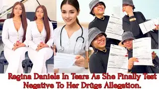 Regina Daniels Speaks As She Finally Test Negative To Her Drûgs Allegation 
