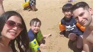 Balmoral Beach Fun, Sydney Australia - Family Vlogs