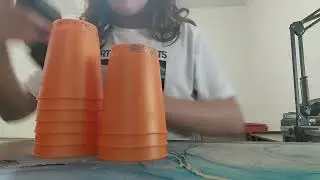New Years Eve Cup Stacking (12.368 Overall)