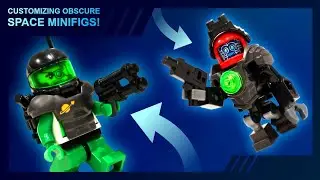 Модернизация забытых минифигурок LEGO Space!