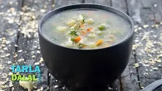 Garlic Vegetable Soup (Healthy Heart) by Tarla Dalal