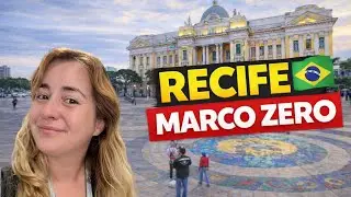 A brief tour of Recife, Marco Zero Square.
