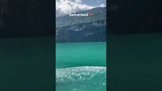 Cruise Ride - Beautiful View of Interlaken🇨🇭😍🛳️ #interlakenswitzerland #switzerland #swissbeauty