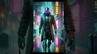 Cyberpunk Rain - A Glimpse into the Neon Streets