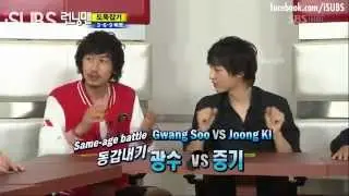 Kwangsoo frames Song Jihyo (Joongki + Pygmalion) - Running Man [eng]