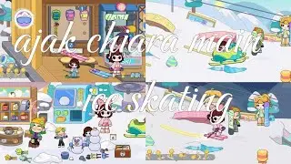 Ajak chiara main ice skating || game world
