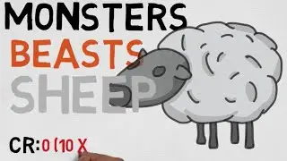 Beast #28: Sheep (DnD 5E Monsters)