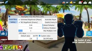 CHEAT BOXING STAR MOD APK!! DAMEG 1HIT