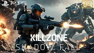 PS5 KILLZONE SHADOW FALL UNIQUE RIFLE MISSION| 4K 60FPS HDR GAMEPLAY