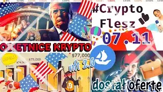 Crypto Flesz 07.11 - Kryptoobietnice Trumpa. Gary Gensler z SEC otrzymał ofertę. OpenSea2.0 odbudowa