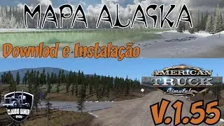 Download e Instala&ccedil;&atilde;o Mapa Do Alaska + Beyond ATS  v.5  + Reforma v.2.9.3 Para American Truck 1.55