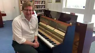 Used Samick Upright Piano Polished Mahogany - Rimmers Music | Demonstration And Reasons To Buy