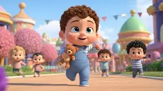 Sunny Play Time Zone ☀️🌈 Fun Playtime Song for Kids | Joyful Activity & Learning