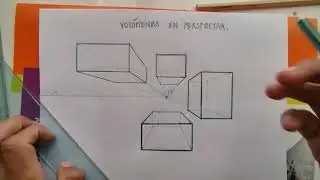 Volúmenes en Perspectiva de un punto de fuga