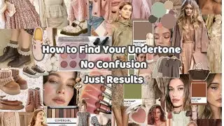 💗The Undertone Guide You Actually Need ✨&ldquo;Find Your Colors, Find Your Glow🎀