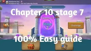Lords Mobile Vergeway chapter 10 stage&nbsp;7 easy guide