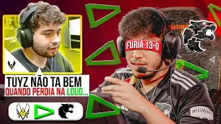 LESS EXP&Otilde;E Diferen&ccedil;a da LOUD pra VITALITY e REVELA TUYZ ABALADO ap&oacute;s 13x0!