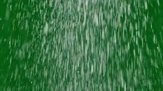 Micro Snow Particles ❄️ Fine Snow Green Screen Overlay (Loop) 02