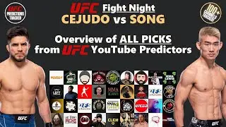 Overview of ALL PREDICTIONS for UFC Seattle: Henry Cejudo vs  Song Yadong