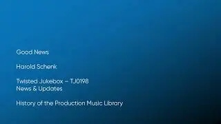 Good News - Harold Schenk | Twisted Jukebox (TJ0198) [Full Track] - HOTPML #1161
