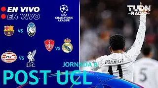 EN VIVO🔴 | UEFA Champions League POST | Brest vs Real Madrid | Barcelona vs Atalanta...
