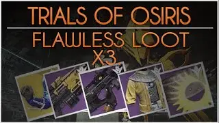 Destiny Trials of Osiris Flawless Loot X3. Lighthouse Rewards & Package Openings.