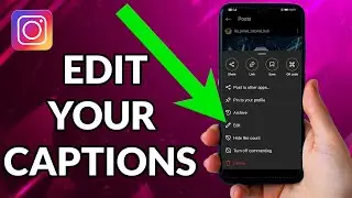 How To Edit Caption On Instagram
