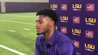 LSU CB Kristian Fulton on frshman Darryl Stingley Jr. starting in his first college game