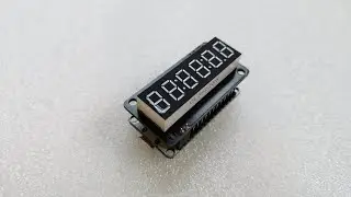 Module LED 7 Segment (Clock) - 6 Digit - TM1637 - ESP8266 (CP2102)