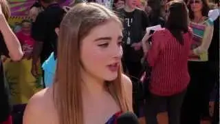 Willow Shields Interview - 2013 Kids' Choice Awards