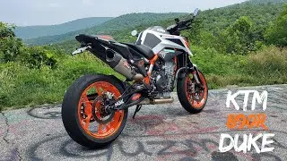 RIDING my KTM 890R Duke on Blood Mountain never gets OLD!!
