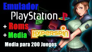 Sistema Playstation +Roms +Media Hyperspin|| Para Windows