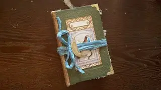 The Birdwatcher’s Junk journal flip through- Vectoria Designs Vintage Birds Mega Project Pack.
