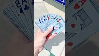 Hoyle Clear Plastic Playing Cards Best Playing Cards Anytime, Anywhere #cards #shorts